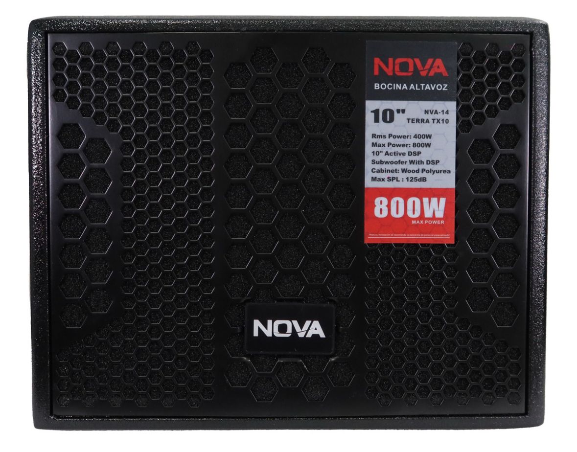 Subwoofer Activo Nova Terra Tx10 Vamav