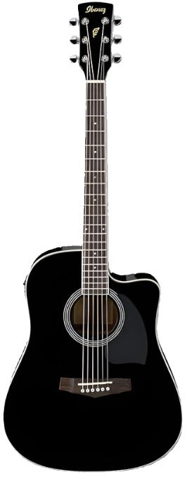 GUITARRA ELECTROACUSTICA IBANEZ PF15ECE-BK