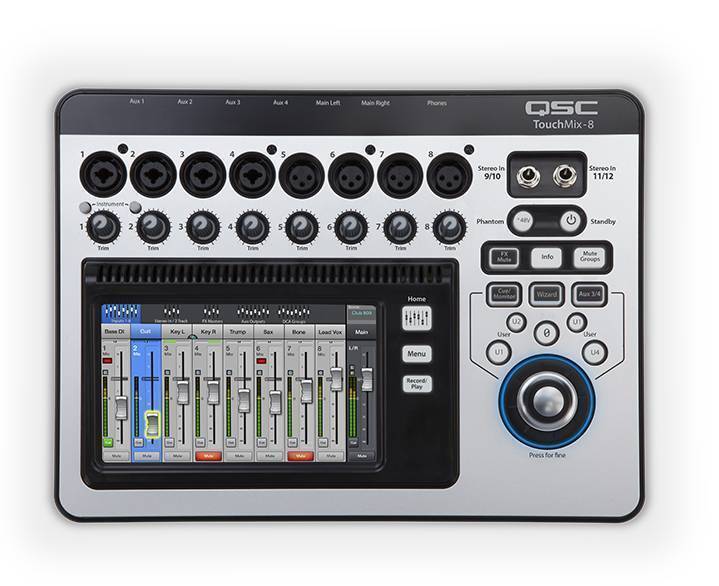 TOUCHMIX-8 Mezclador digital QSC