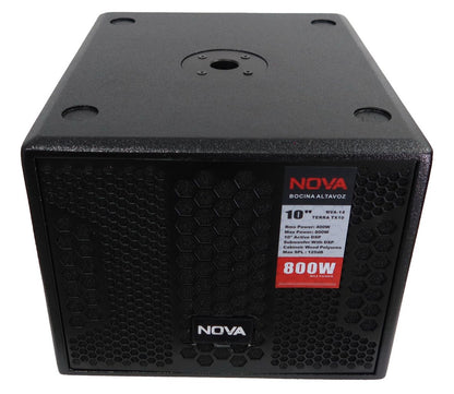 Subwoofer Activo Nova Terra Tx10 Vamav
