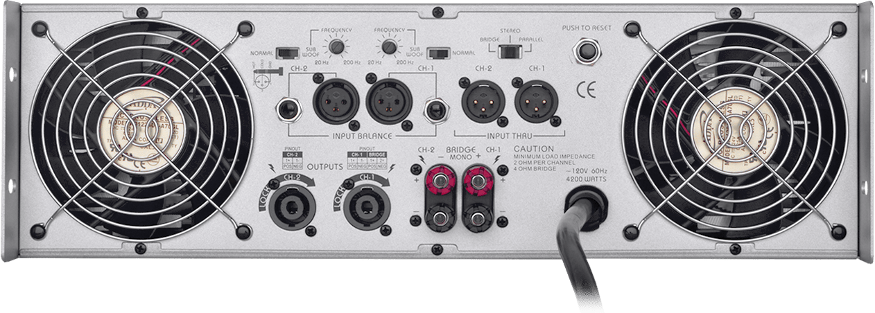 AMPLIFICADOR BACKSTAGE HCFPRO40