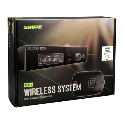 Sistema inalámbrico digital SLX-D con transmisor de mano SM35